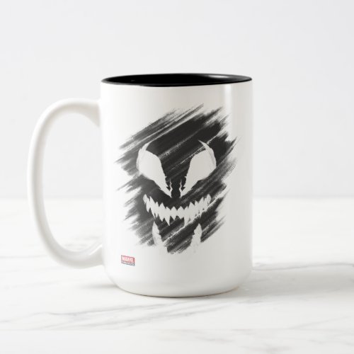 Spider_Man Classics  Face of Venom Two_Tone Coffee Mug