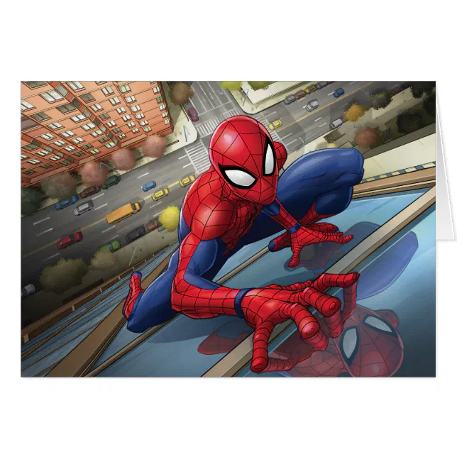 Spider-Man | Climbing Up Building | Zazzle