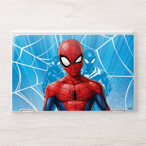 Spider_Man  Close_up Expression Comic Panel HP Laptop Skin