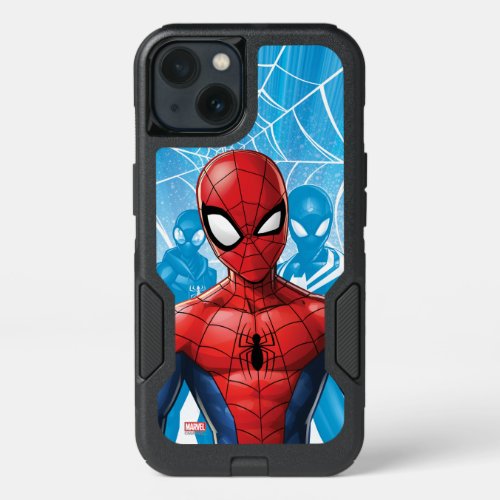 Spider_Man  Close_up Expression Comic Panel iPhone 13 Case