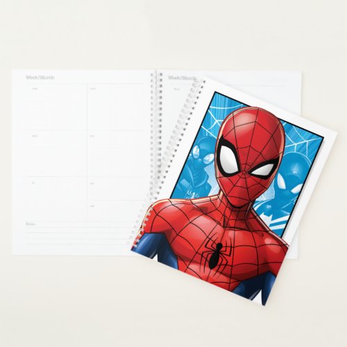 Spider_Man  Close_up Expression Comic Panel Planner