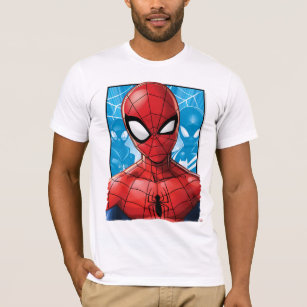 Spider-Man   Close-up Expression Comic Panel T-Shirt