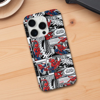 Spider-man Comic Panel Pattern Iphone 15 Pro Case by spidermanclassics at Zazzle