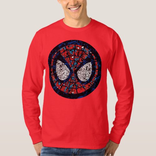 Spider_Man Comic Patterned Icon T_Shirt