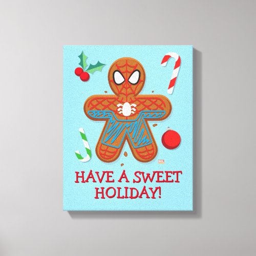 Spider_Man Cookie Canvas Print