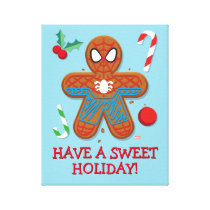 Spider-Man Cookie Canvas Print