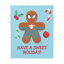 Spider-Man Cookie Fleece Blanket