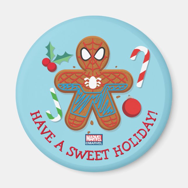 Spider-Man Cookie Magnet (Front)