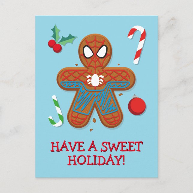 Spider-Man Cookie Postcard (Front)
