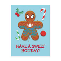 Spider-Man Cookie Postcard