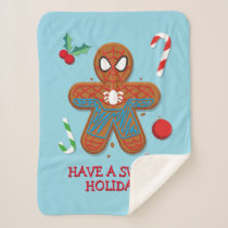 Spider-Man Cookie Sherpa Blanket