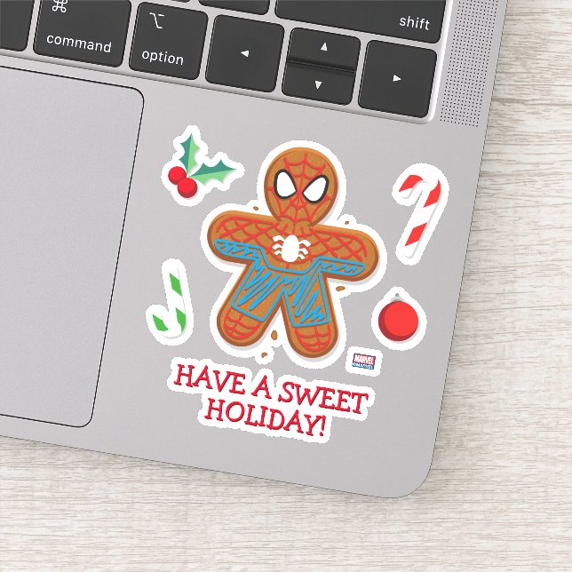 Spider-Man Cookie Sticker (Detail)