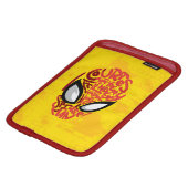 Spider-Man | "Courtesy" Quote Typographic Head iPad Mini Sleeve (Front Bottom)