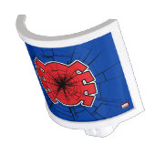 Spider-Man | Cracked Spider Symbol Night Light (Angled)