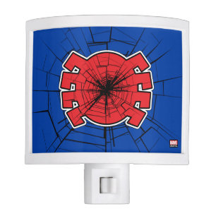 Spider-Man   Cracked Spider Symbol Night Light