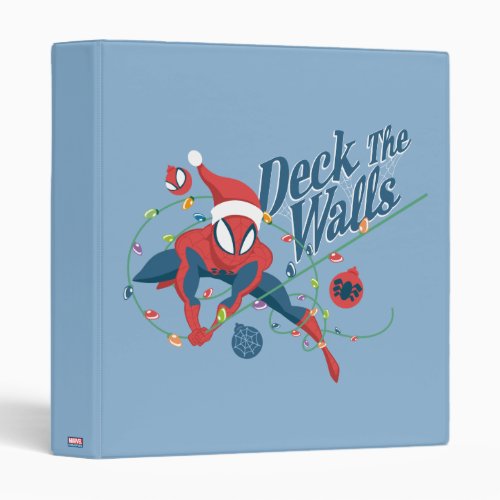 Spider_Man Deck The Walls 3 Ring Binder