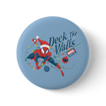 Spider-Man "Deck The Walls" Button