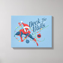 Spider-Man "Deck The Walls" Canvas Print