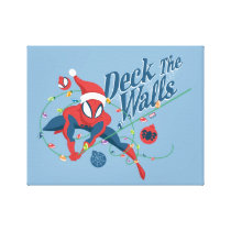 Spider-Man "Deck The Walls" Canvas Print