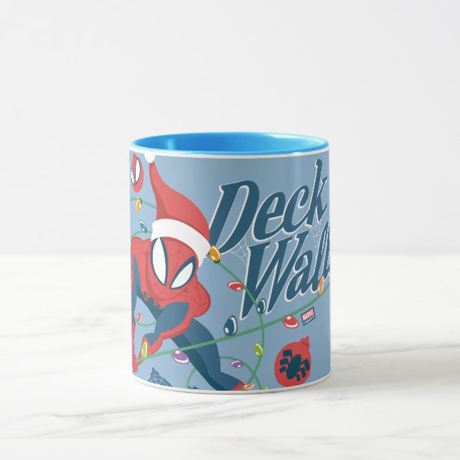 Spider-Man "Deck The Walls" Mug (Center)