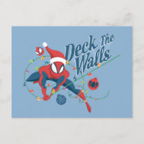 Spider-Man "Deck The Walls" Postcard