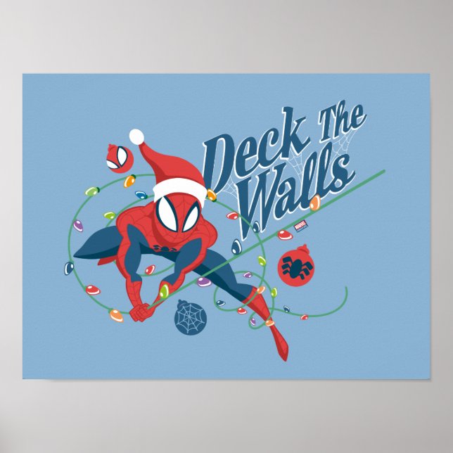 Spider-Man "Deck The Walls" Poster (Front)