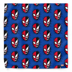 Spider-Man Dual Spider-Man & Venom Face Bandana
