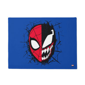 Spider-Man | Dual Spider-Man & Venom Face Doormat