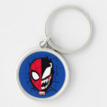 Spider-Man | Dual Spider-Man &amp; Venom Face Keychain