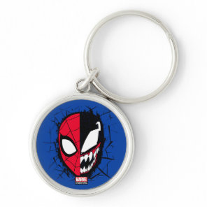 Spider-Man | Dual Spider-Man & Venom Face Keychain
