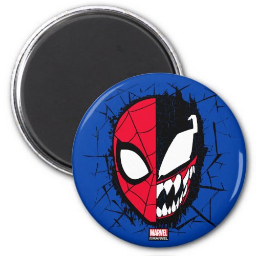 Spider_Man  Dual Spider_Man  Venom Face Magnet