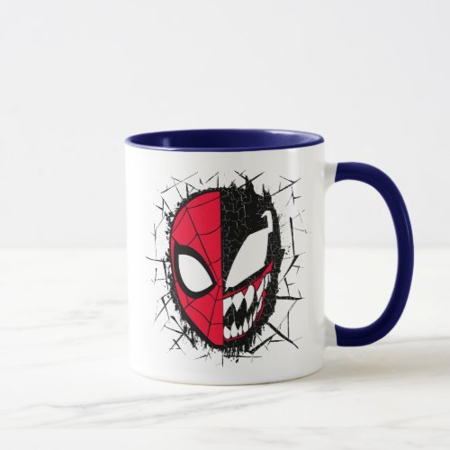 Spider_Man  Dual Spider_Man  Venom Face Mug