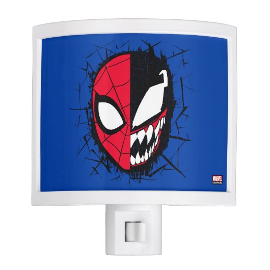 Spider-Man | Dual Spider-Man & Venom Face Night Light (Front)