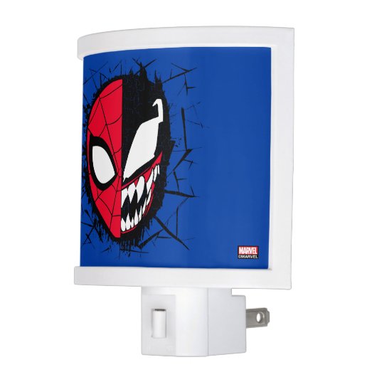 Spider-Man | Dual Spider-Man & Venom Face Night Light (Left)