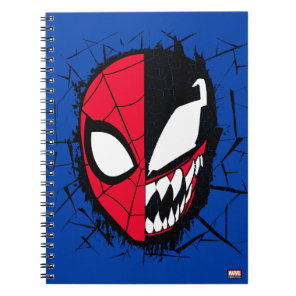 Spider-Man | Dual Spider-Man & Venom Face Notebook