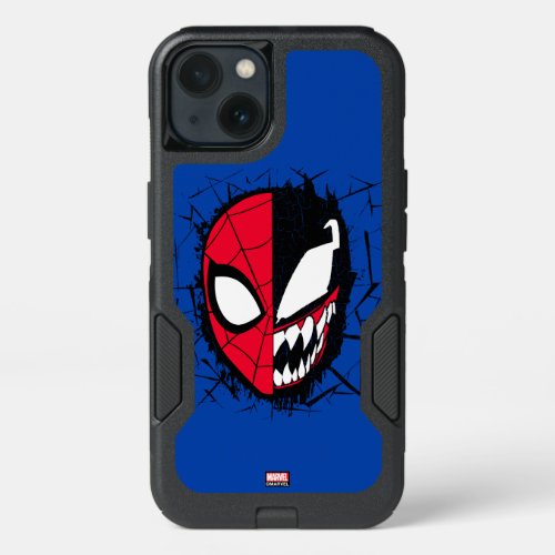 Spider_Man  Dual Spider_Man  Venom Face iPhone 13 Case