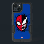 Spider-Man | Dual Spider-Man & Venom Face iPhone 13 Case<br><div class="desc">Check out this split face design featuring Spider-Man and the left and Venom grinning wide on the right.</div>