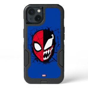 Spider-Man | Dual Spider-Man & Venom Face iPhone 13 Case