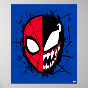 How To Draw Spider-man Vs Venom, Step By Step, Marvel - Tiny Spiderman  Transparent PNG - 600x600 - Free Download on NicePNG