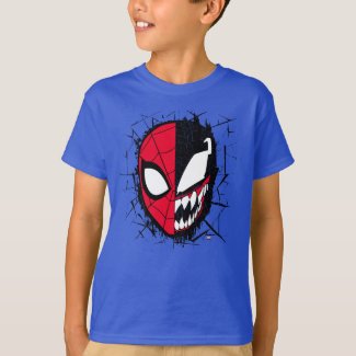Spider-Man | Dual Spider-Man & Venom Face T-Shirt