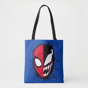 Spider-Man Dual Spider-Man & Venom Face Tote Bag