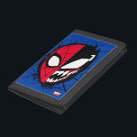 Spider-Man | Dual Spider-Man & Venom Face Trifold Wallet<br><div class="desc">Check out this split face design featuring Spider-Man and the left and Venom grinning wide on the right.</div>