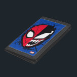 Spider-Man | Dual Spider-Man & Venom Face Trifold Wallet<br><div class="desc">Check out this split face design featuring Spider-Man and the left and Venom grinning wide on the right.</div>