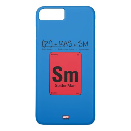 Spider_Man Element Scientific Formula iPhone 8 Plus7 Plus Case