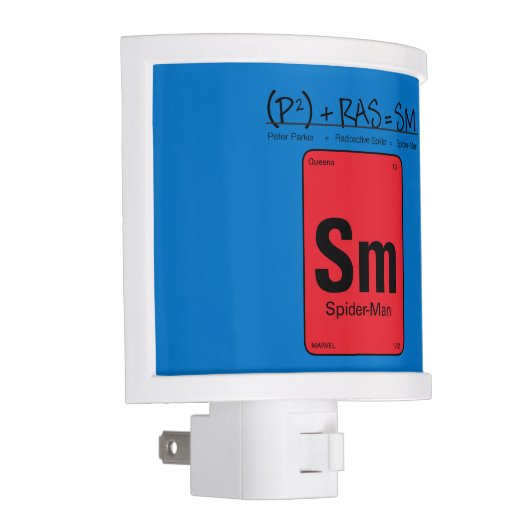 Spider-Man Element Scientific Formula Night Light (Right)