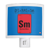 Spider-Man Element Scientific Formula Night Light (Front)