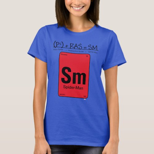 Spider_Man Element Scientific Formula T_Shirt
