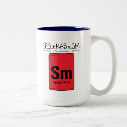 Spider_Man Element Scientific Formula Two_Tone Coffee Mug