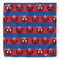 Spider-Man Emoji Stripe Pattern Bandana