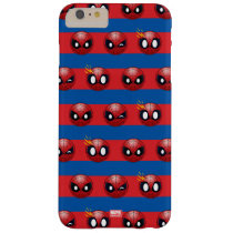 Spider-Man Emoji Stripe Pattern Barely There iPhone 6 Plus Case